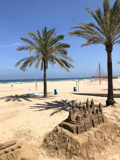 Lovely Family Apartment 2 Min. From The Beach Playa de Gandia Dış mekan fotoğraf