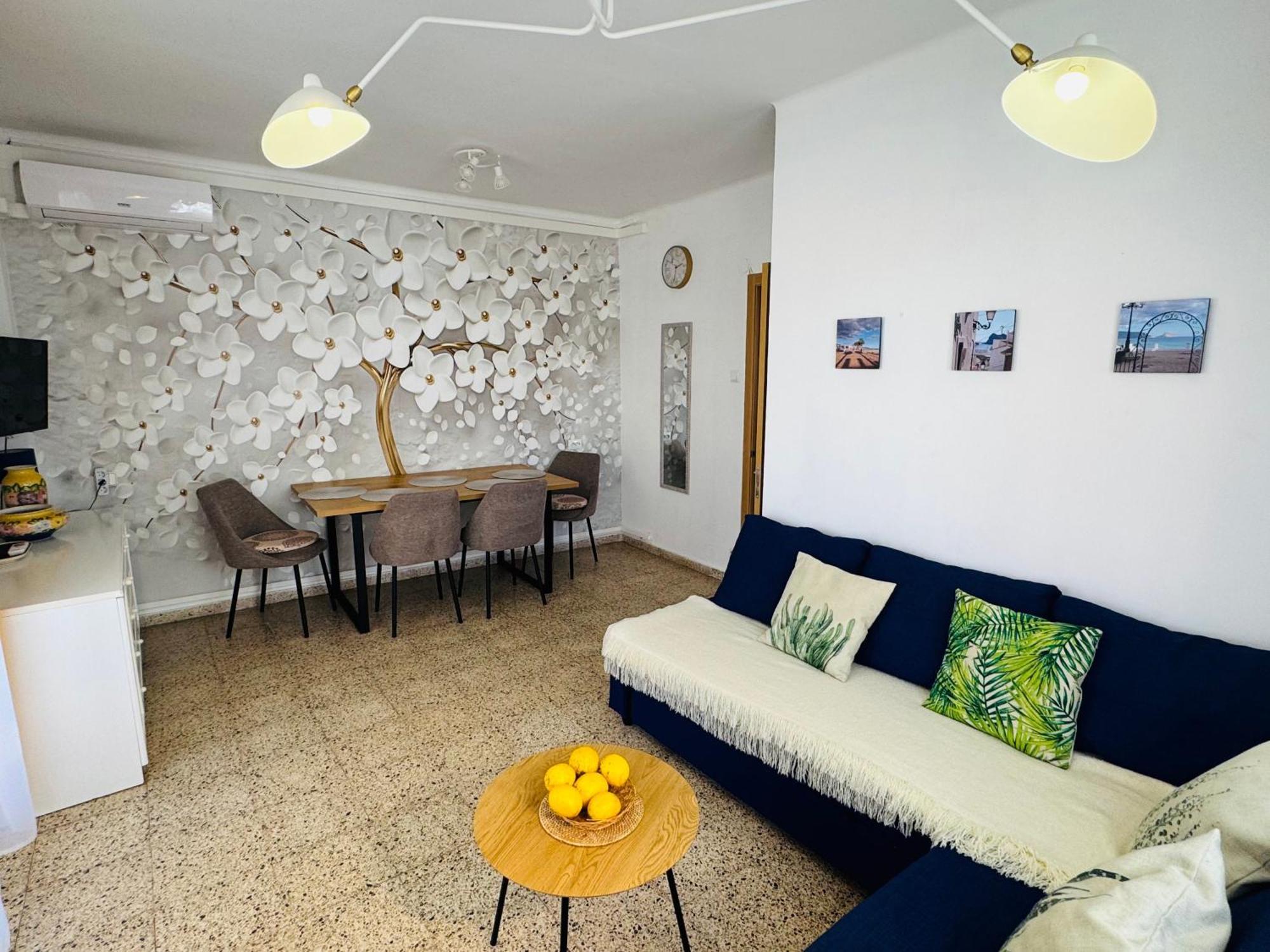 Lovely Family Apartment 2 Min. From The Beach Playa de Gandia Dış mekan fotoğraf